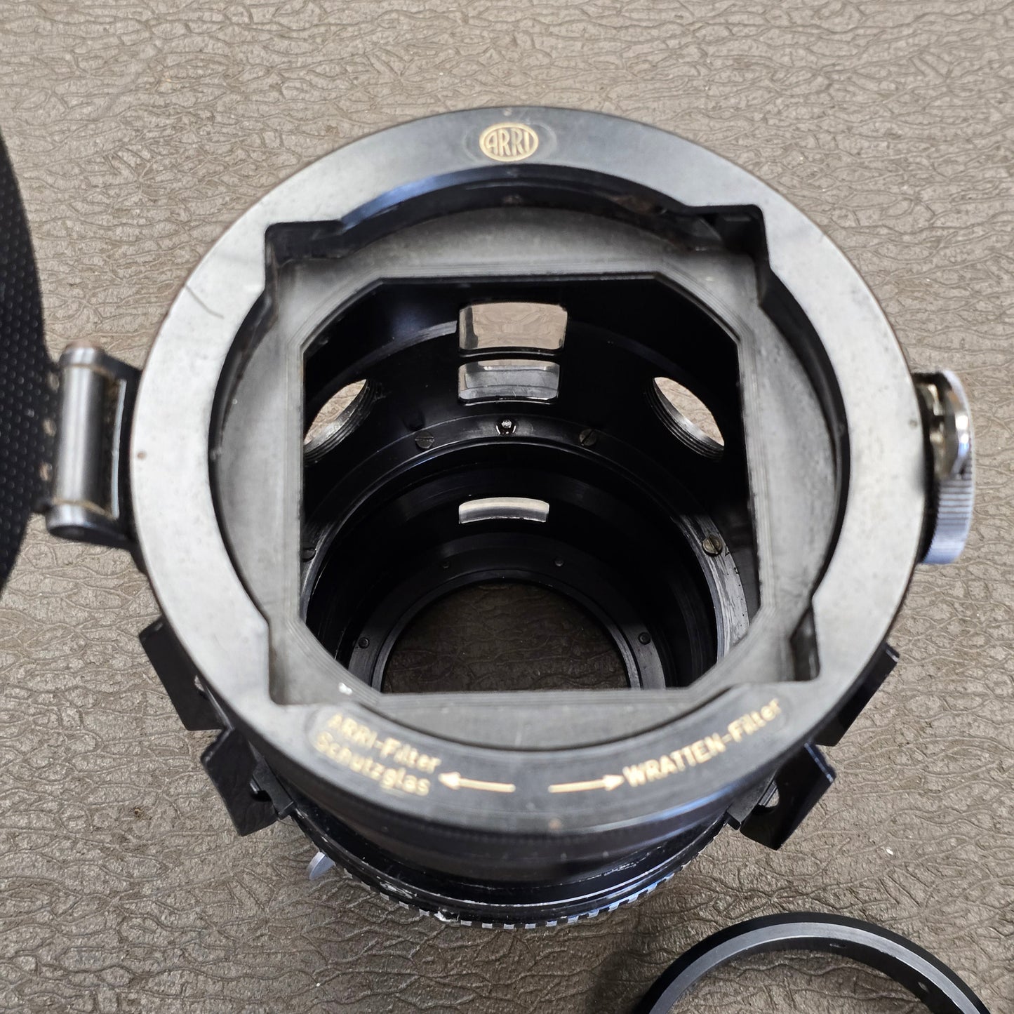 Arriflex 16BL Blimp Housing for Zeiss 10-100mm Lens with Lens Collar