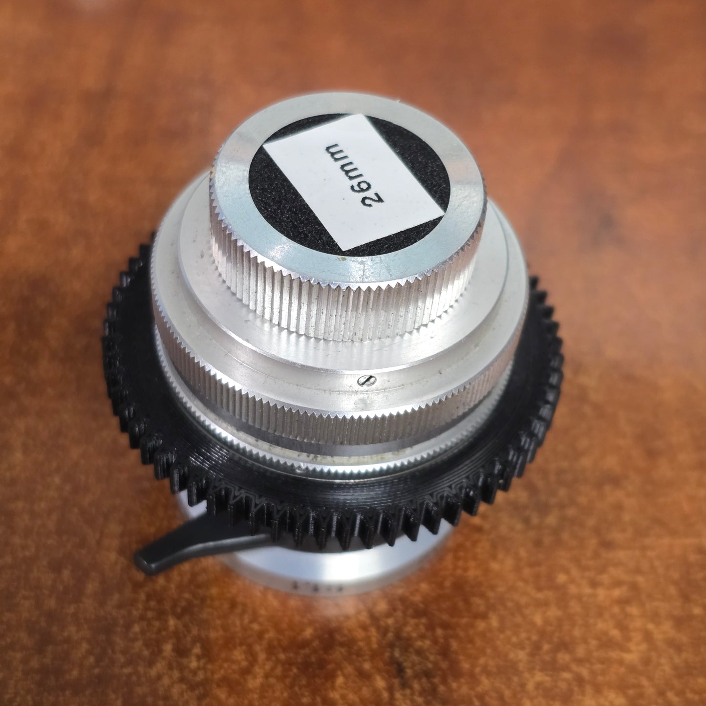 Focus Gear for Switar 26mm Macro Preset Lens