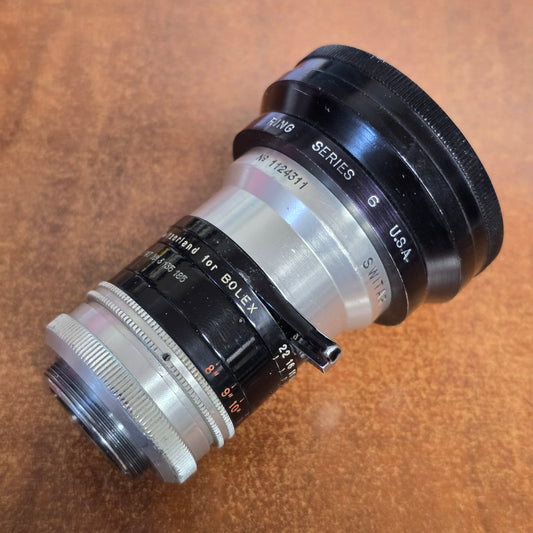 Bolex Preset 38F6 Adapter Ring And Lens Shade Retainer for Series 6 Drop in Filters