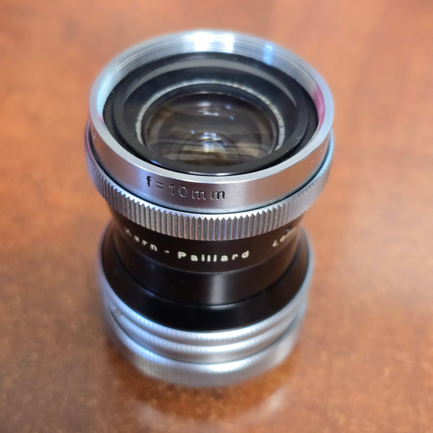 Switar 10mm f1.6 H16 RX C-Mount Lens S# 1037491 with Lens Shade & Filters
