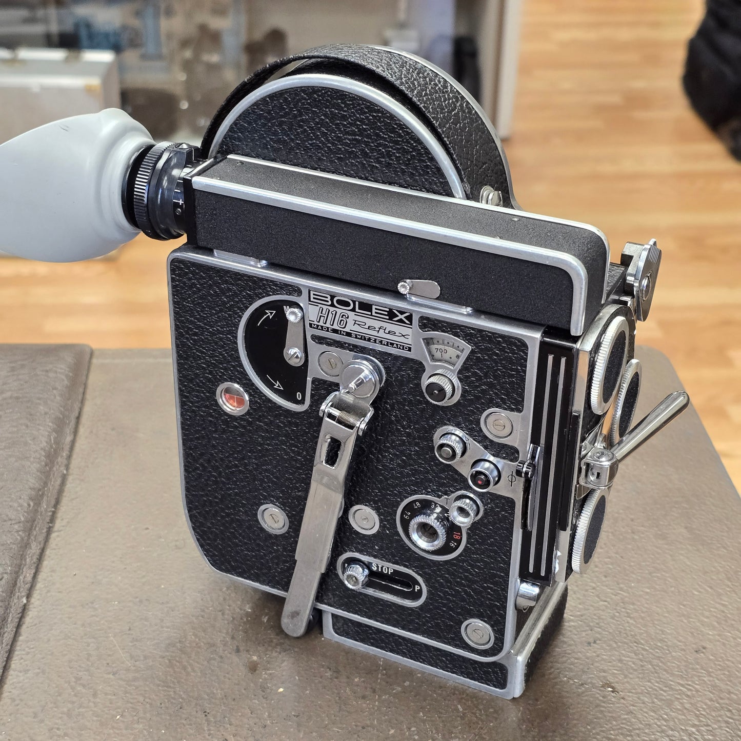 Bolex H16 Rex 4 with 10x Viewfinder S# 217159 With Case & Accessories
