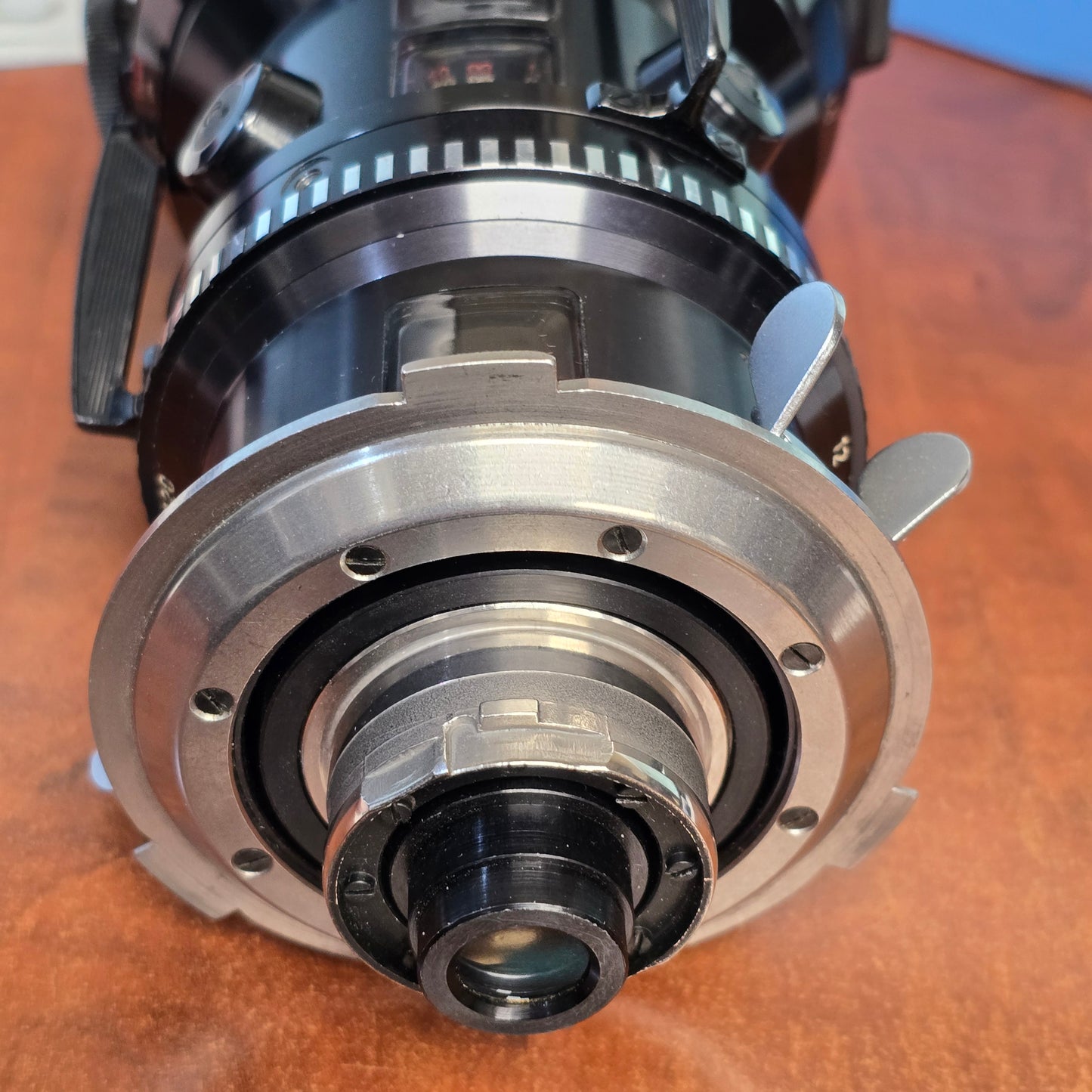 Arriflex 16BL Angenieux 12-120mm T2.1 HEC Coated Zoom Lens Type 10x12B in Blimp Housing S# 1445610