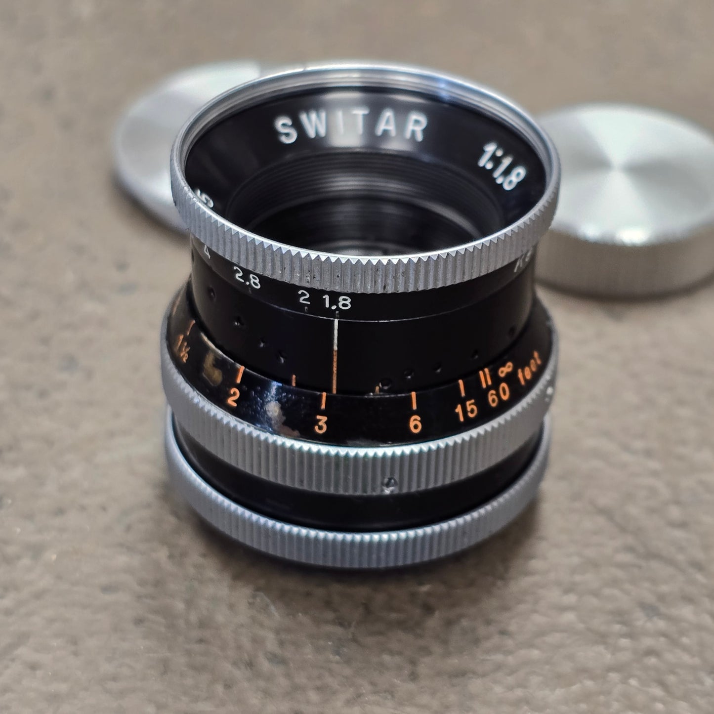 Switar 16mm f1.8 AR C-Mount Lens S# 284505