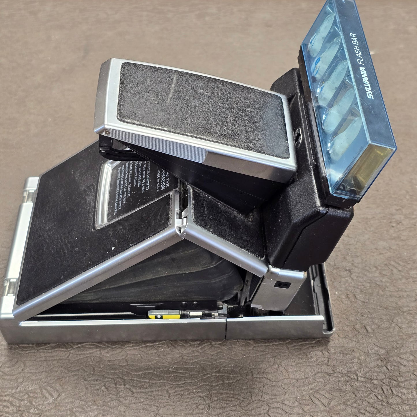 Polaroid SX-70 Land Camera Sonar One Step with Flash & Manual