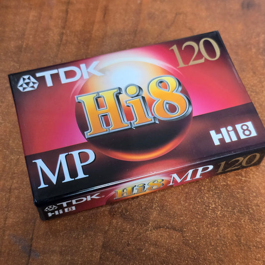 TDK Premium 8mm 120 H8MP Tape