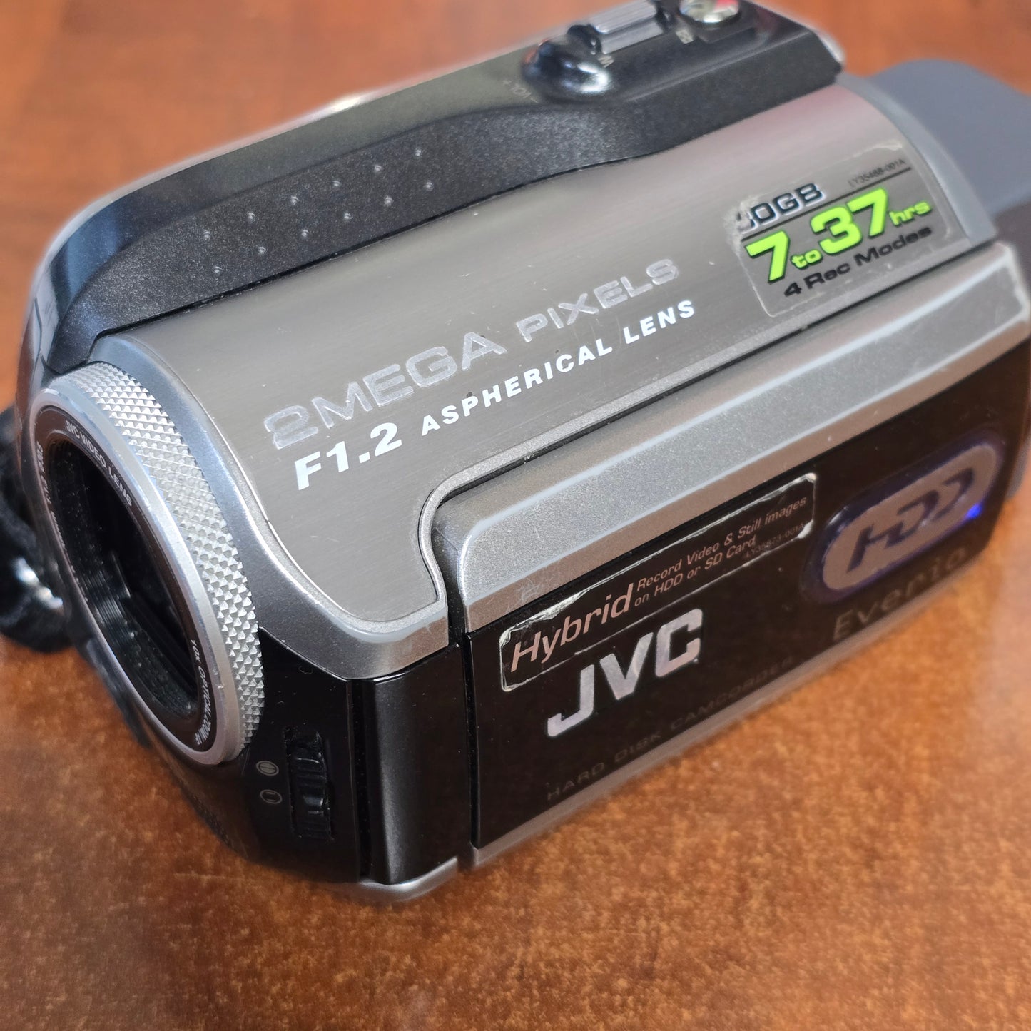 JVC Everio GZ-MG255U Hard Disk Camcorder Package (NTSC) S# 092K2395