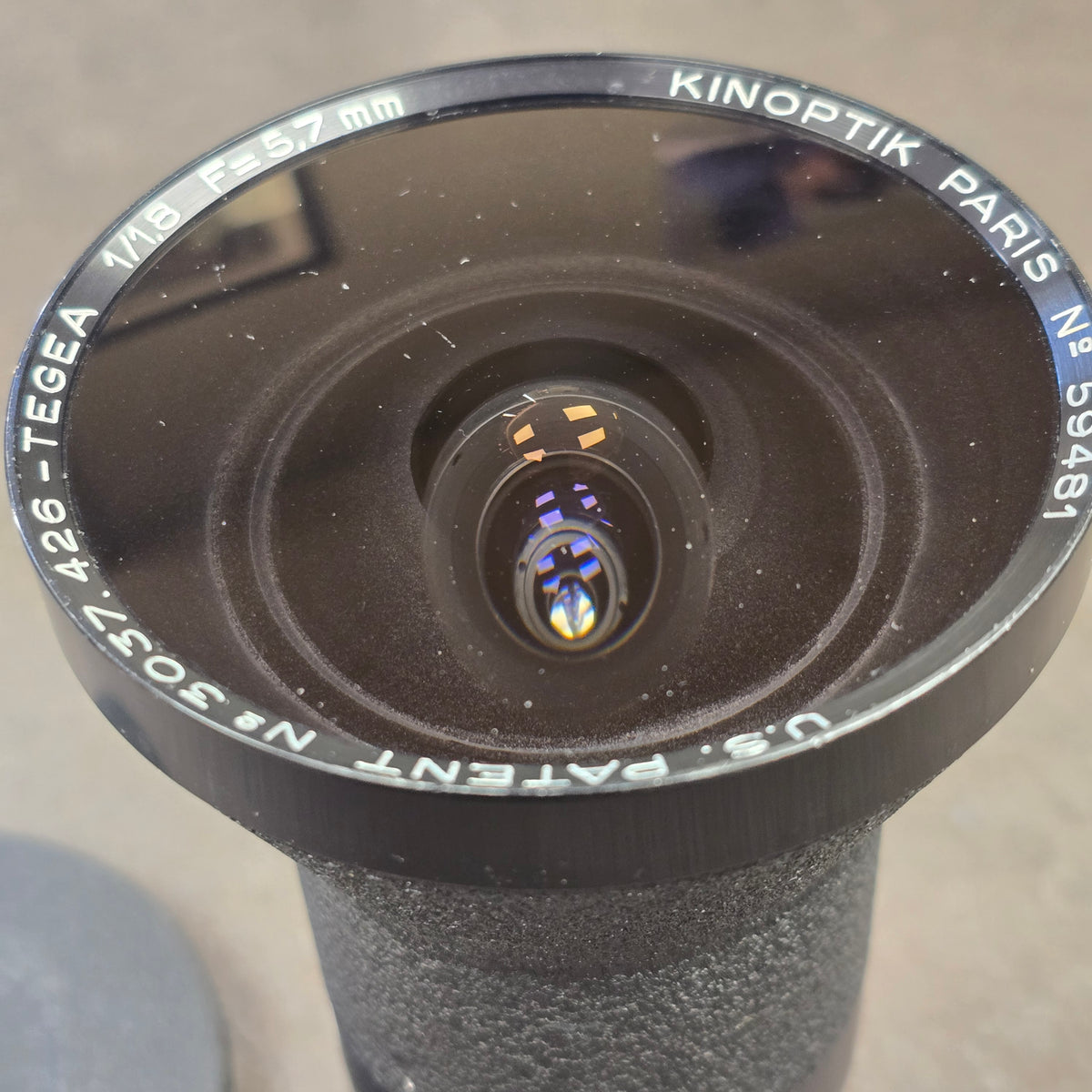 Kinoptik 5.7mm F1.8 / T2.3 C-Mount Wide Angle Lens S# 59481