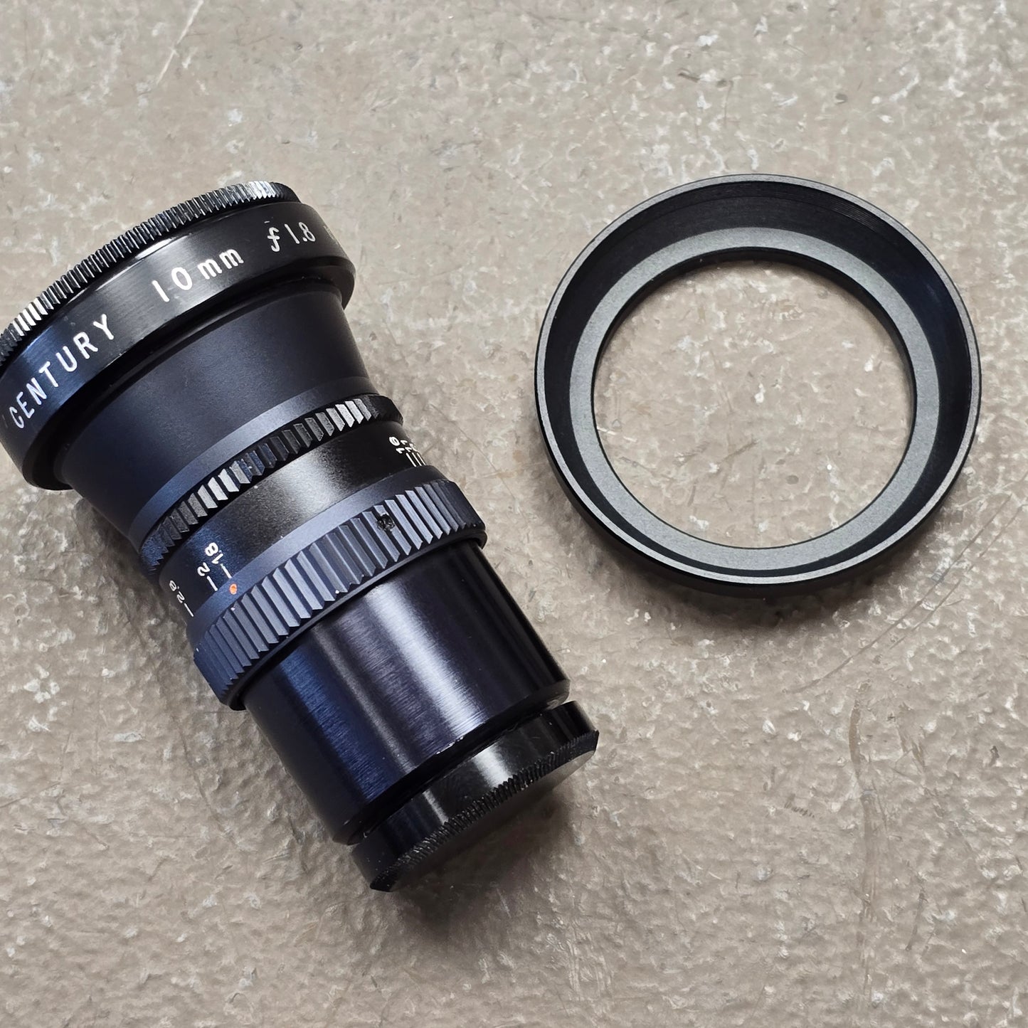 Century 10mm f1.8 C-Mount WIde Angle Lens S# 812604