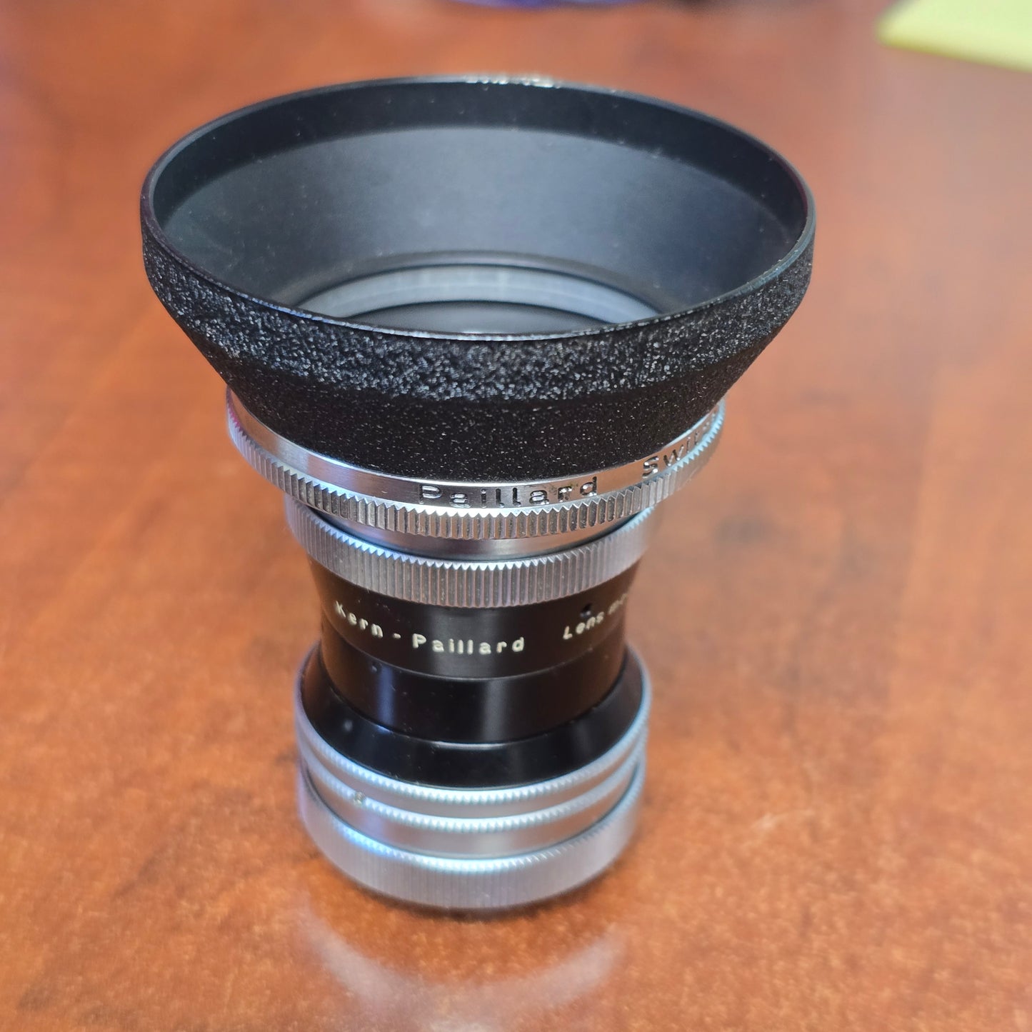 Switar 10mm f1.6 H16 RX C-Mount Lens S# 1037491 with Lens Shade & Filters