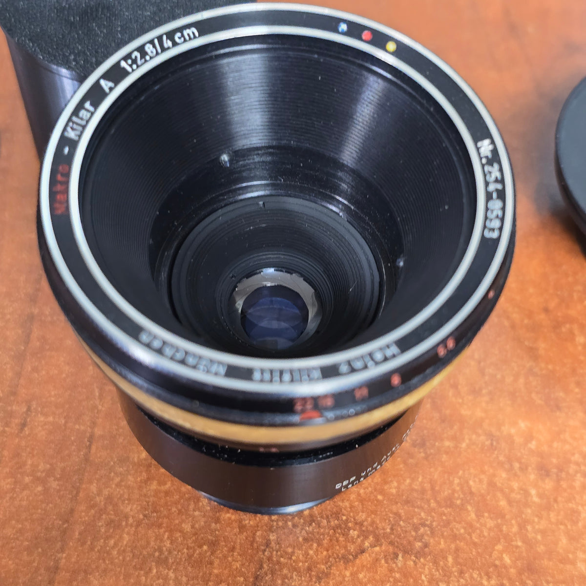 Heinz Kilfitt Munchen Makro - Kilar A 4cm f2.8 (40mm) Arri Standard Mount 40mm lens S# 254- 0593