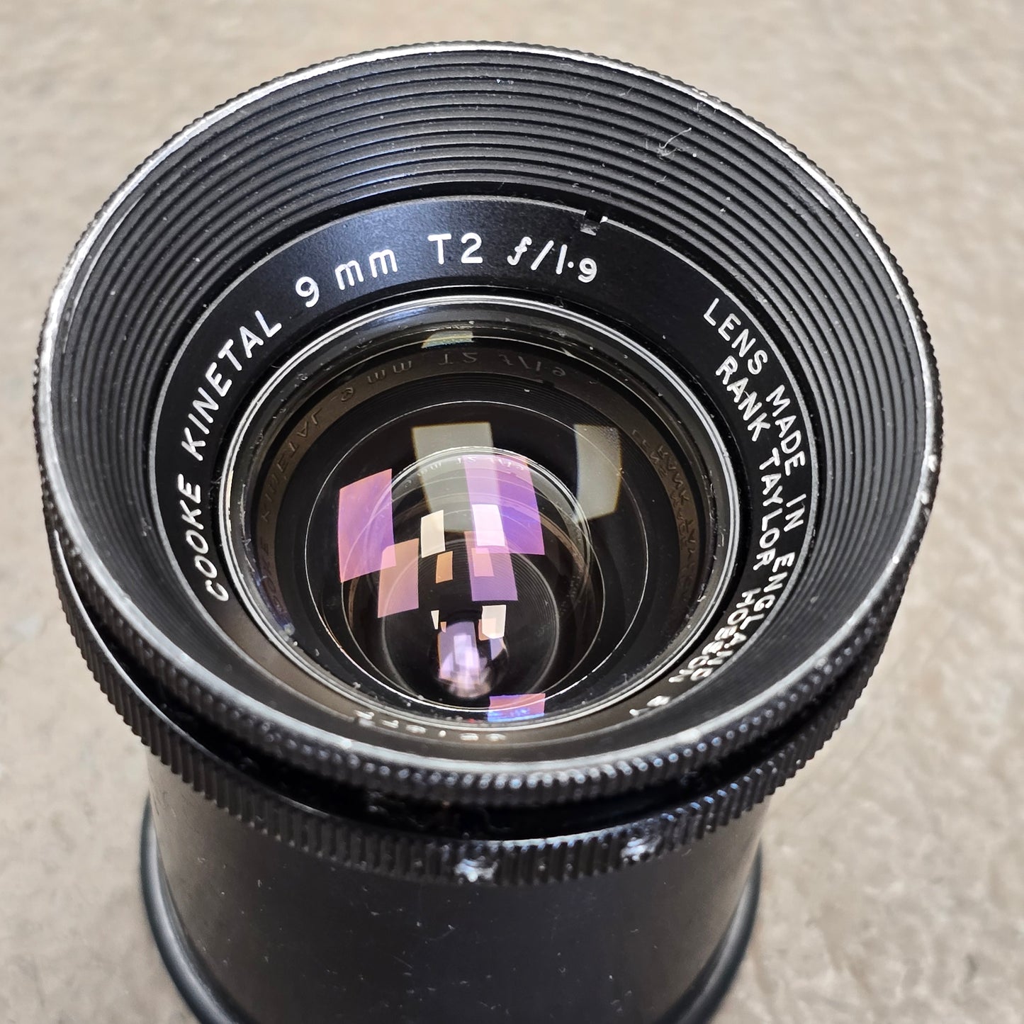 Cooke Kinetal 9mm T2 / f1.9 Arri Standard Mount lens S# 651877