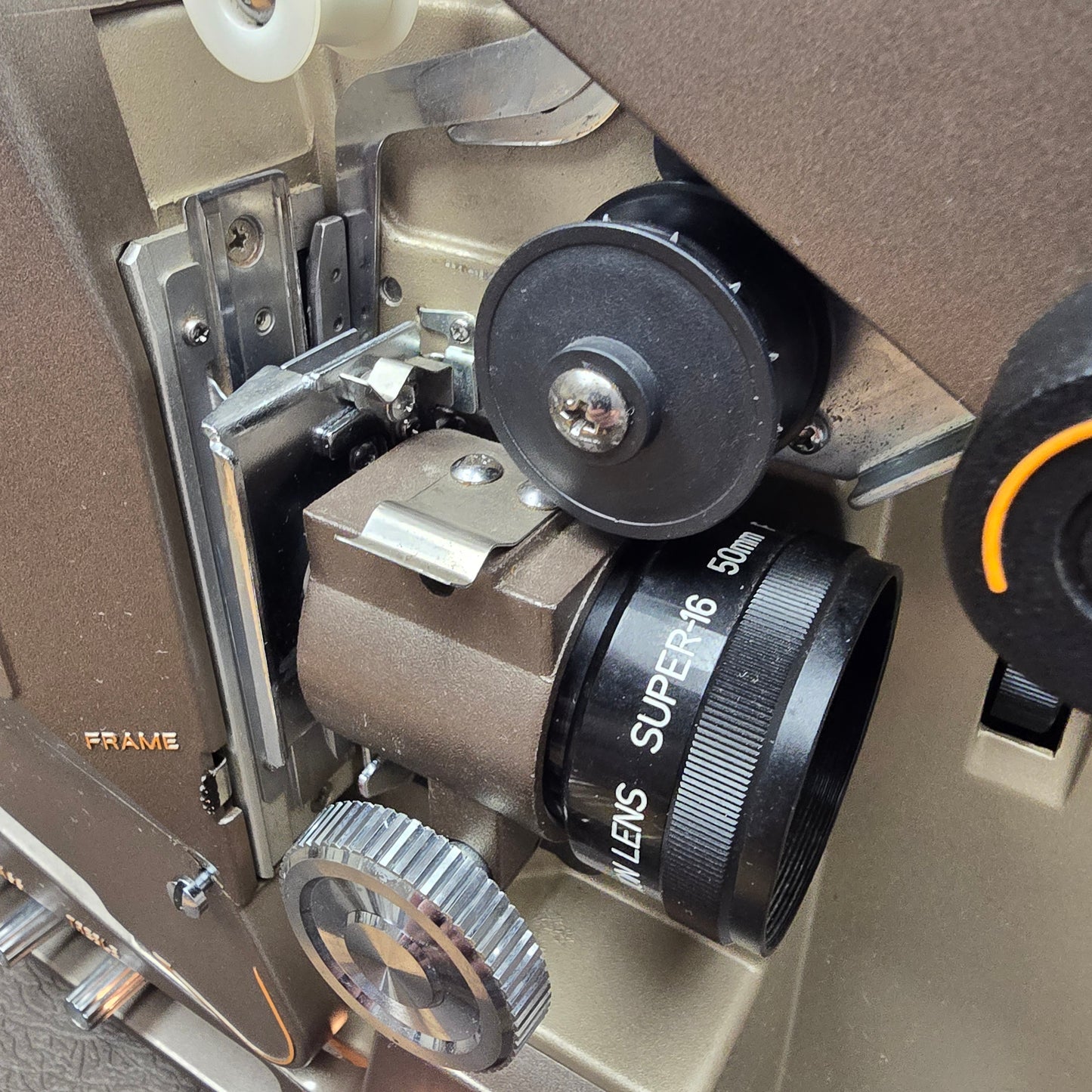Eiki / Bell & Howell 3580 Super SLim Slotload 16mm FilmoSound Projector S# 43114