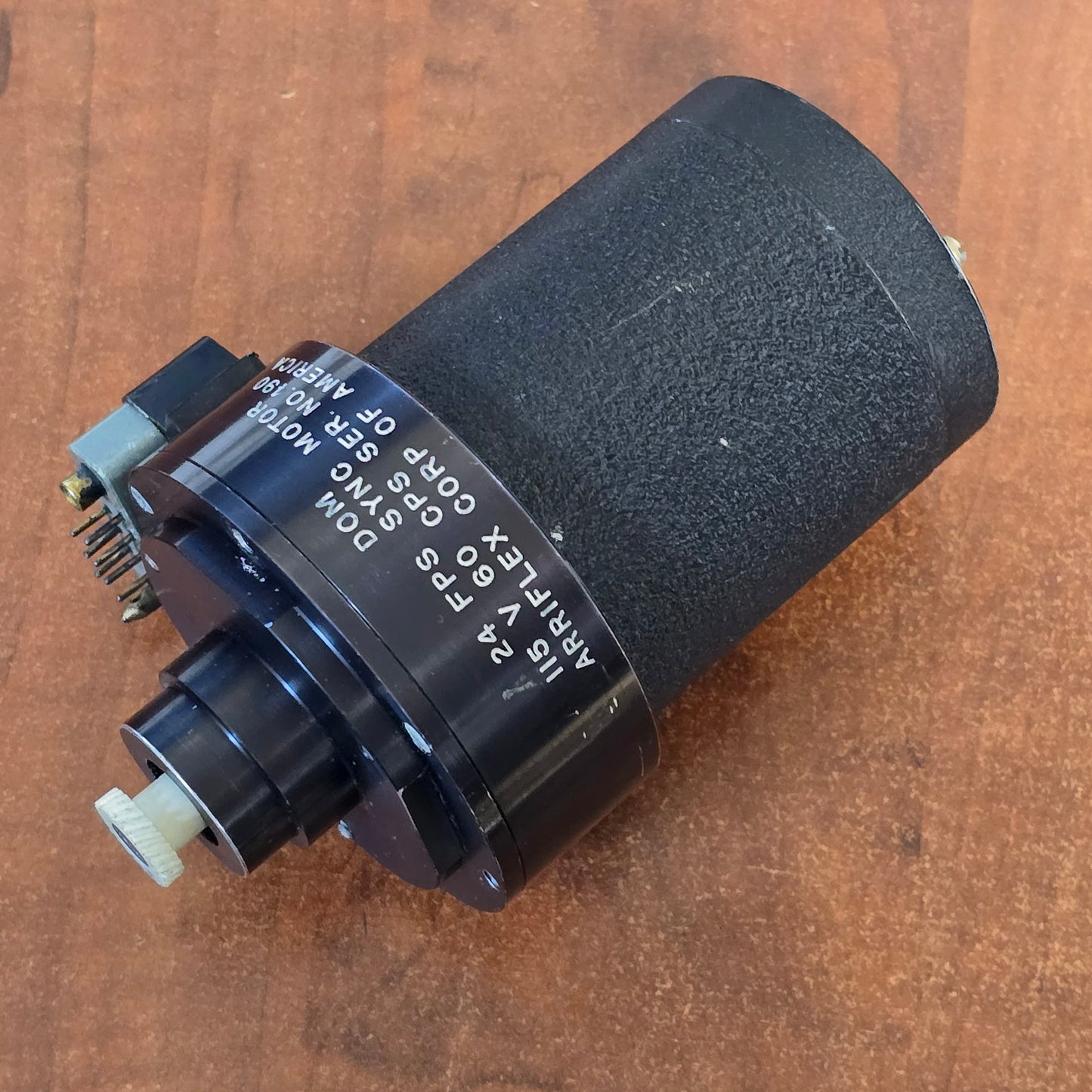 Arriflex 16BL DOM 24FPS Crystal Sync Motor with 24B 60 Gear S# 190