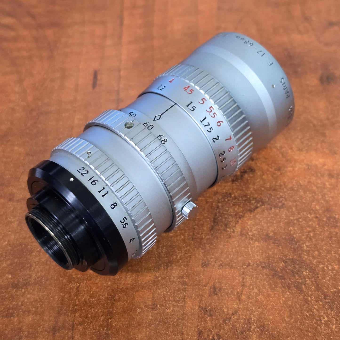 Angenieux 17-68mm f2.2 C-Mount Zoom lens Type L2 (Silver Version) S# 1169020