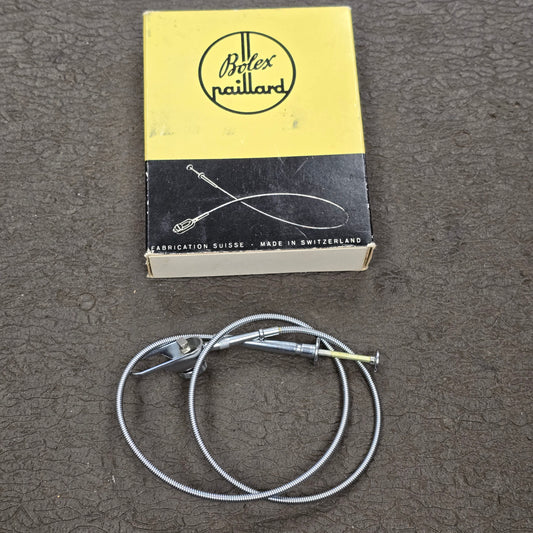 Bolex Metal cable release 21" with Side Adapter In Original Box