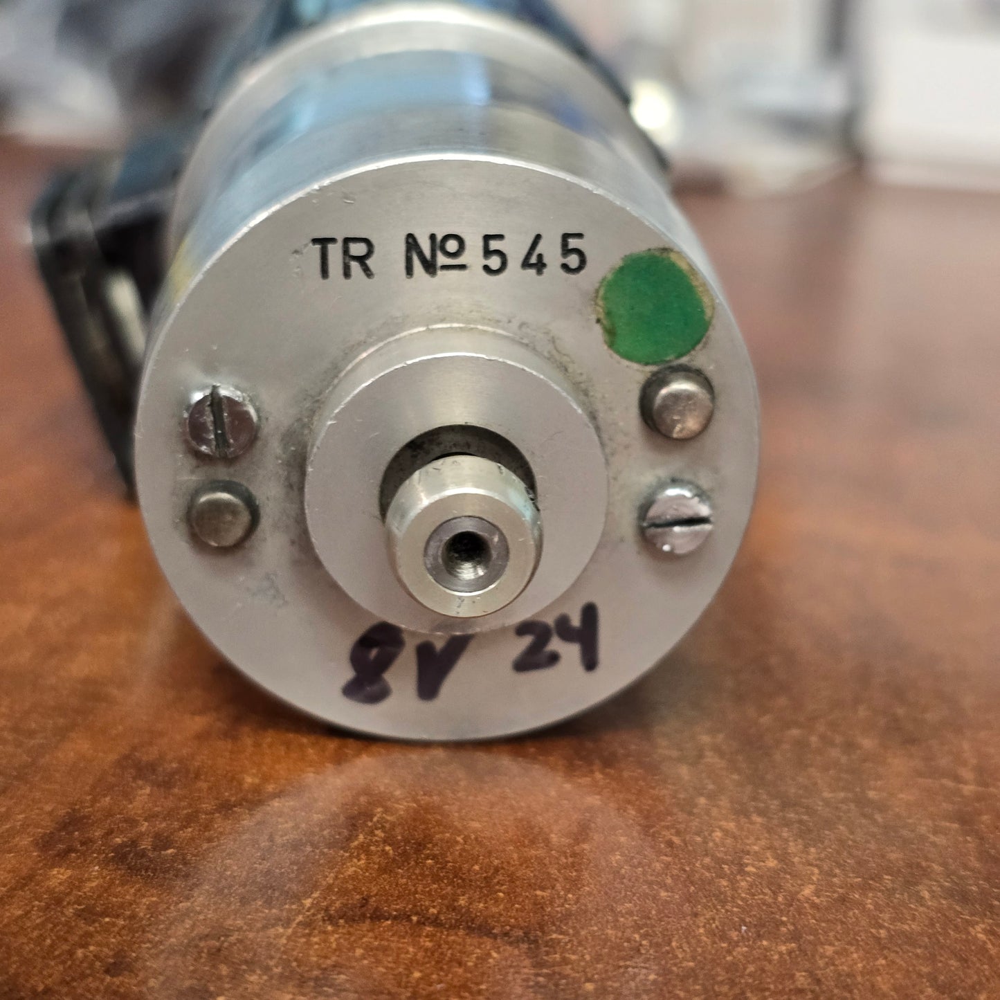 Arri S Constant Speed Motor 24FPS 8 Volts S# 545