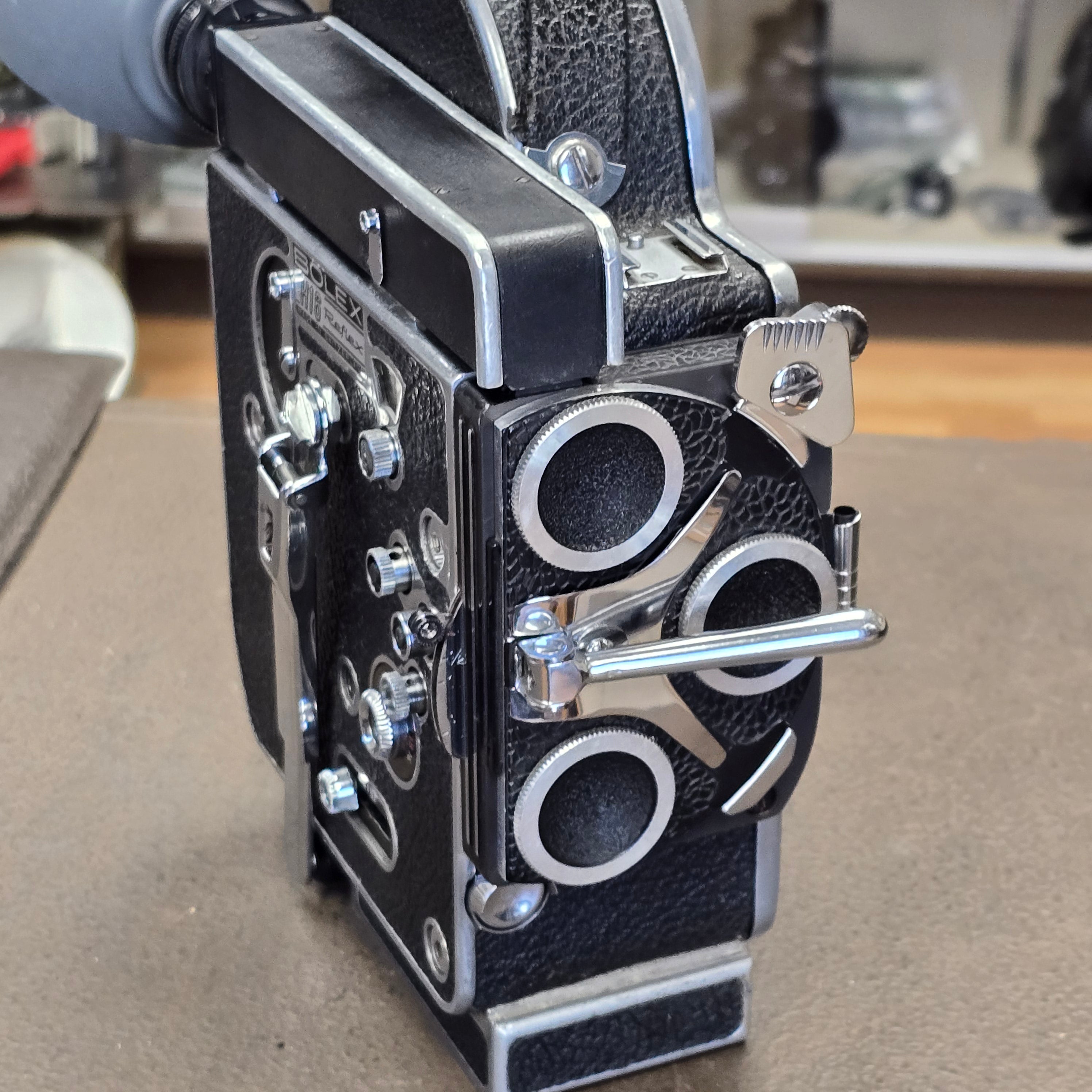 Bolex H16 Rex 4 with 10x Viewfinder S# 222493 – Du-All Camera
