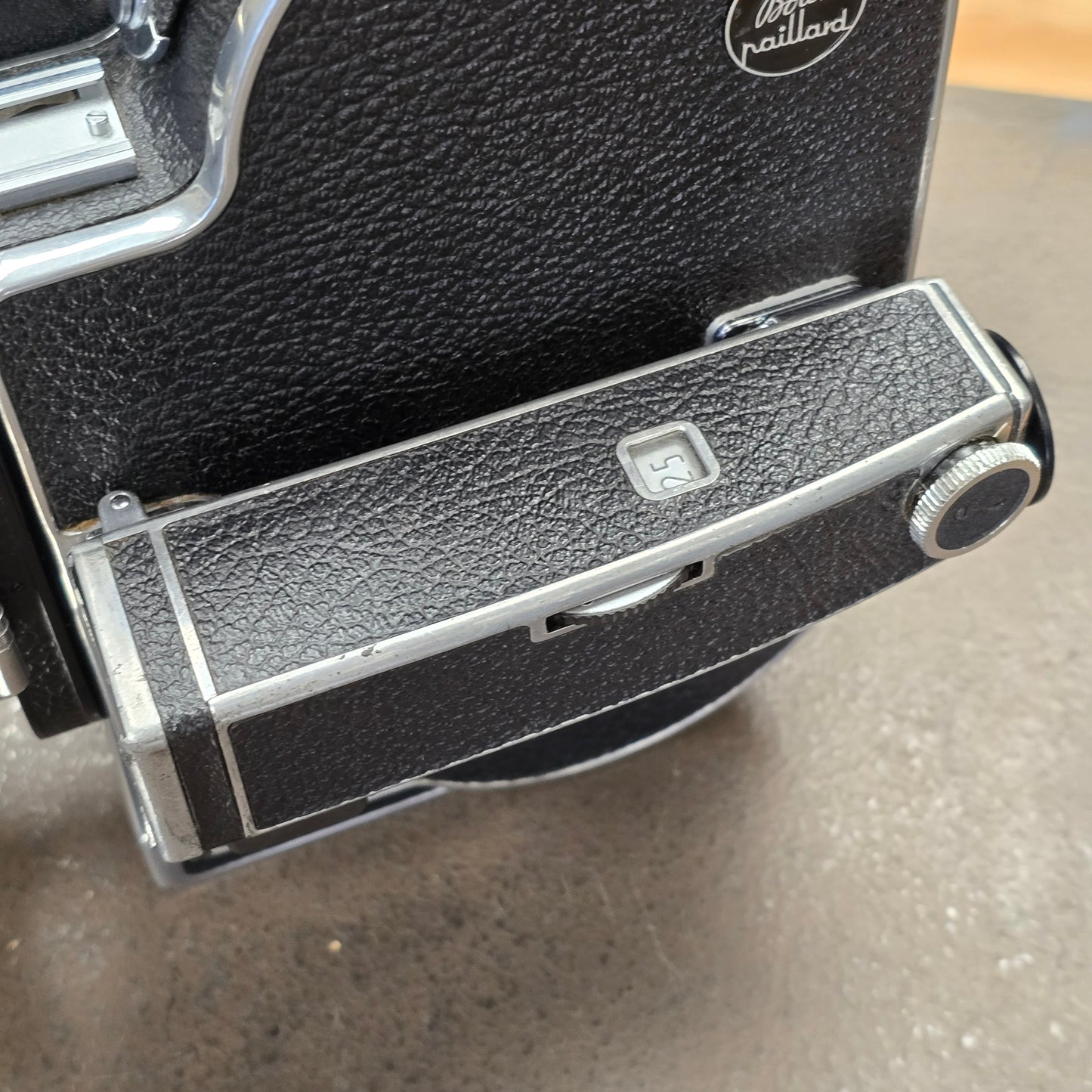 Bolex H16 Rex 3 16mm Camera with 10x viewfinder S# 206075 & Vario Switar 18-86mm Zoom lens S# 965900