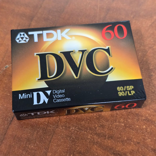 TDK DVM60ME Mini DV Cassette 60 Minutes