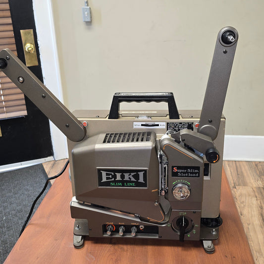 Eiki SSL-O / 3580 Slimline 16mm Slotload Sound Projector with 50mm Lens S# 57882