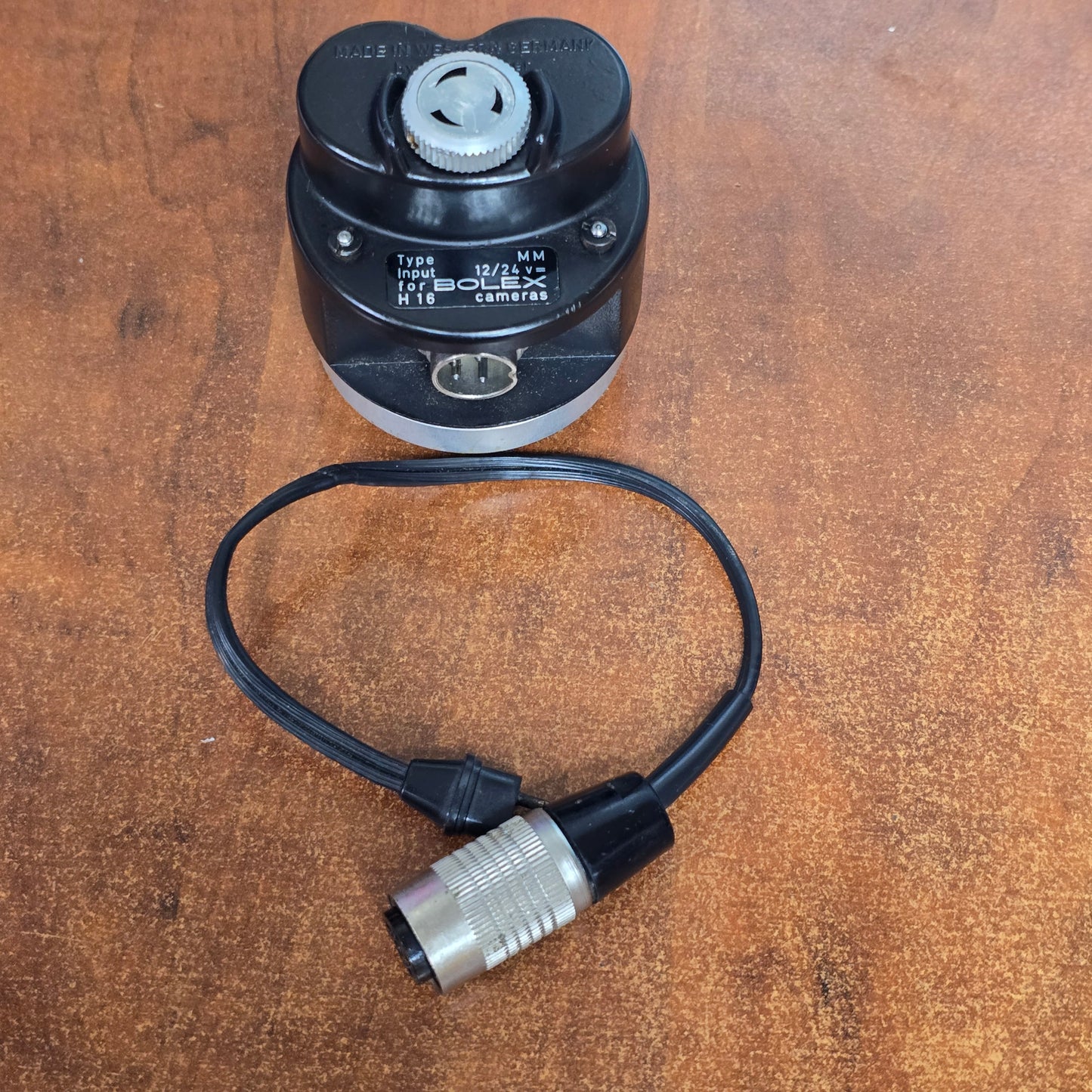 Bolex MM Type Magazine Motor with Cable for 400' Bolex Magazine S# K014905