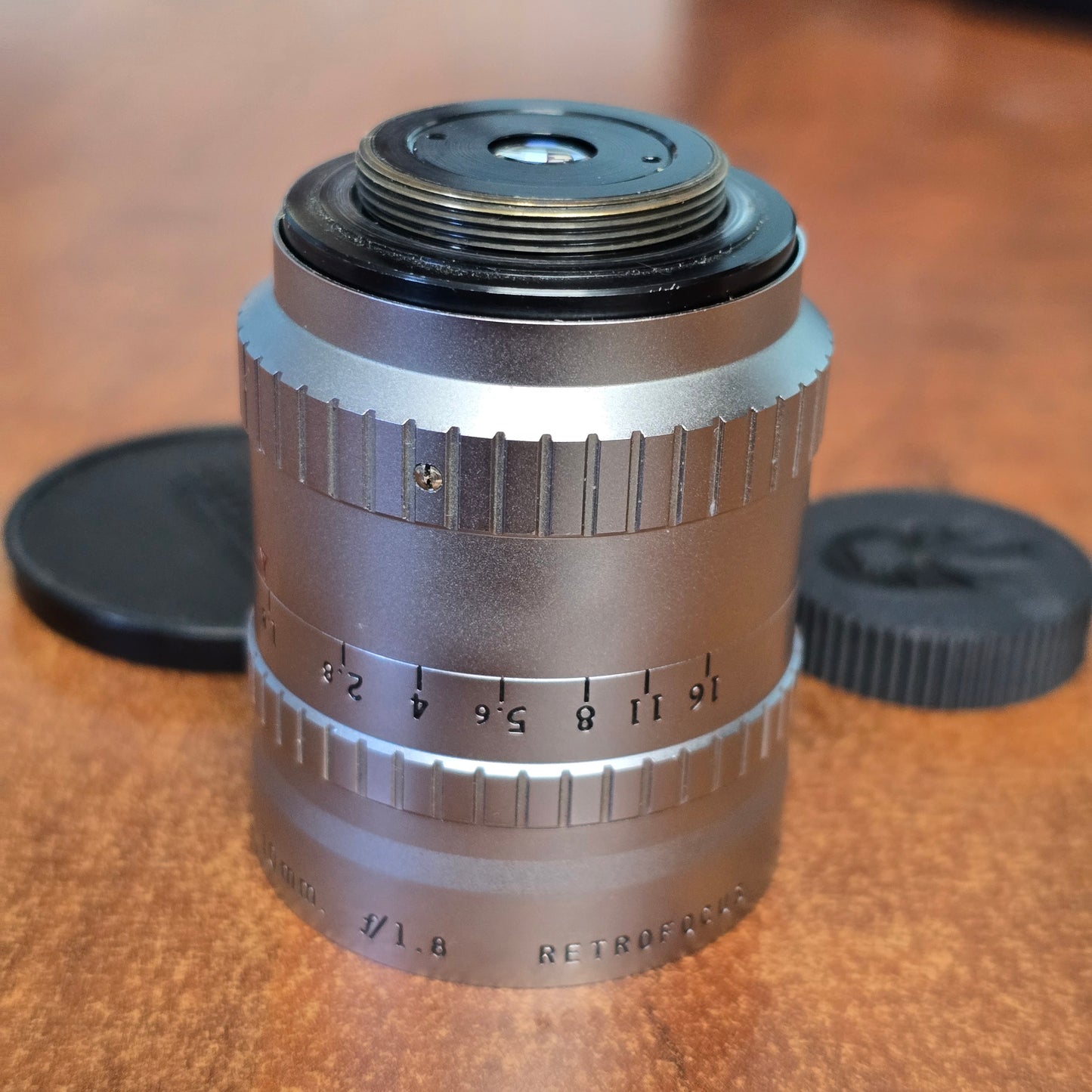Bell & Howell-Angenieux 10mm F1.8 Retrofocus Lens C-Mount S# 960482