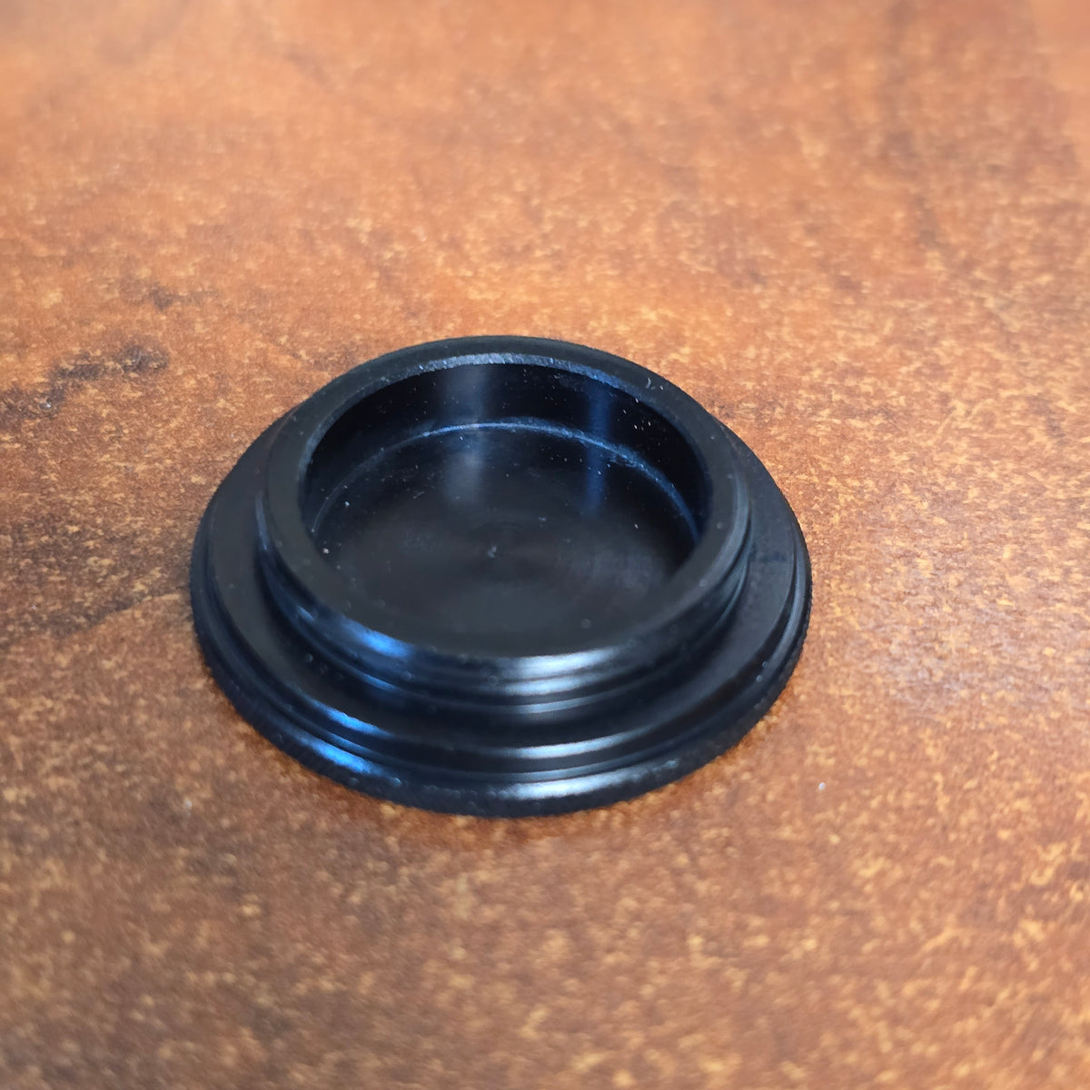 Bolex C-Mount Metal Turret Cap ( Black )