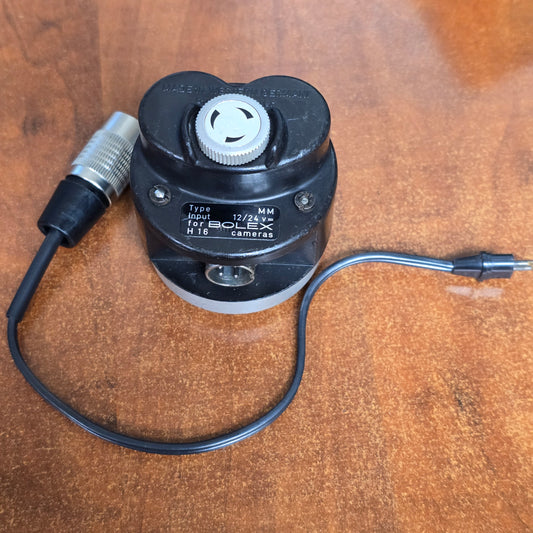 Bolex MM Type Magazine Motor with Cable for 400' Bolex Magazine S# K017665