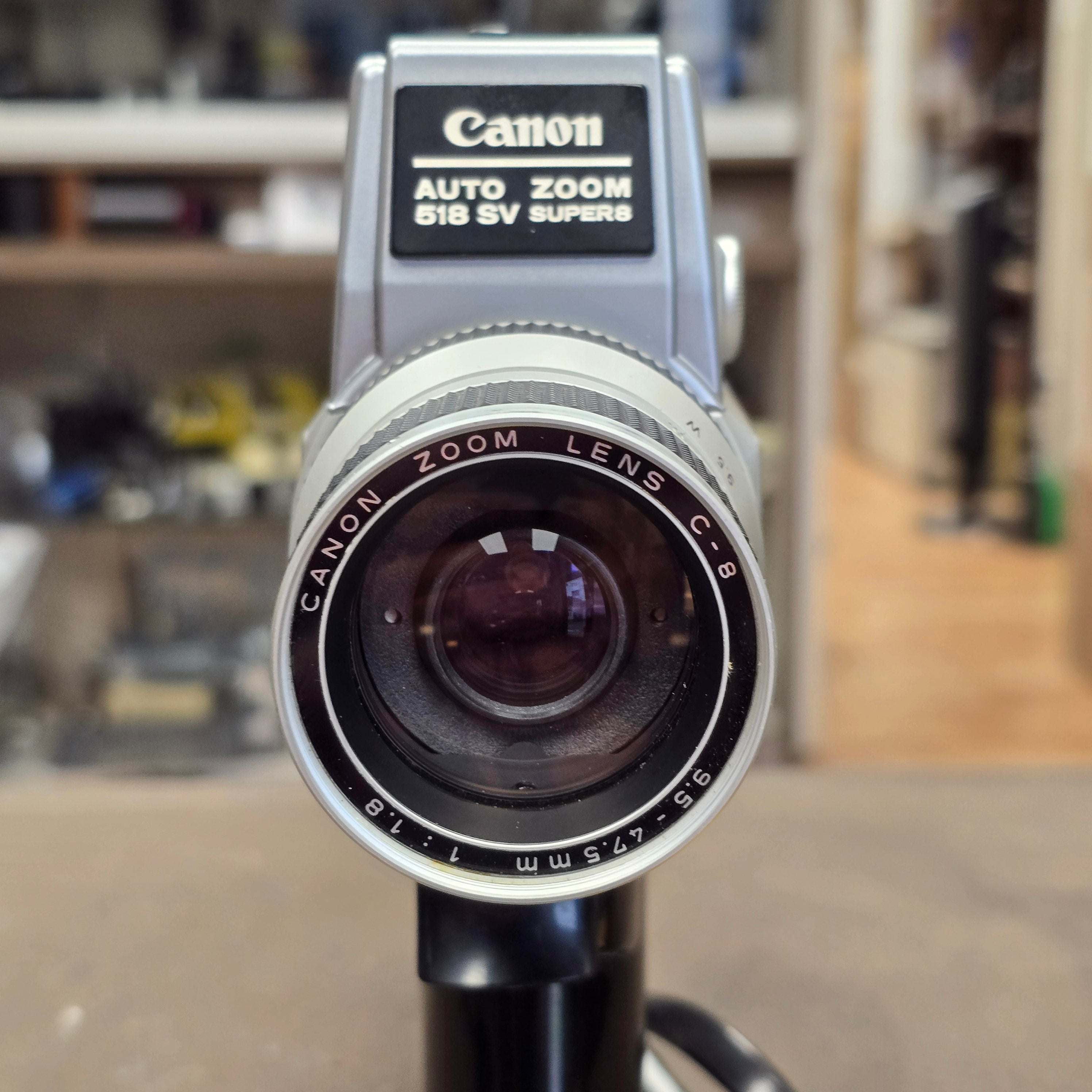 Canon 518 Auto Zoom SV (Special Version) Super 8mm Camera S