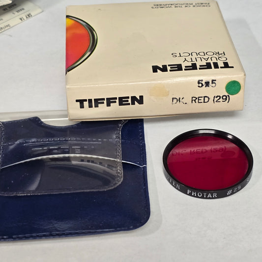 Tiffen Series 5.5 DK Red 1 #29 Filter