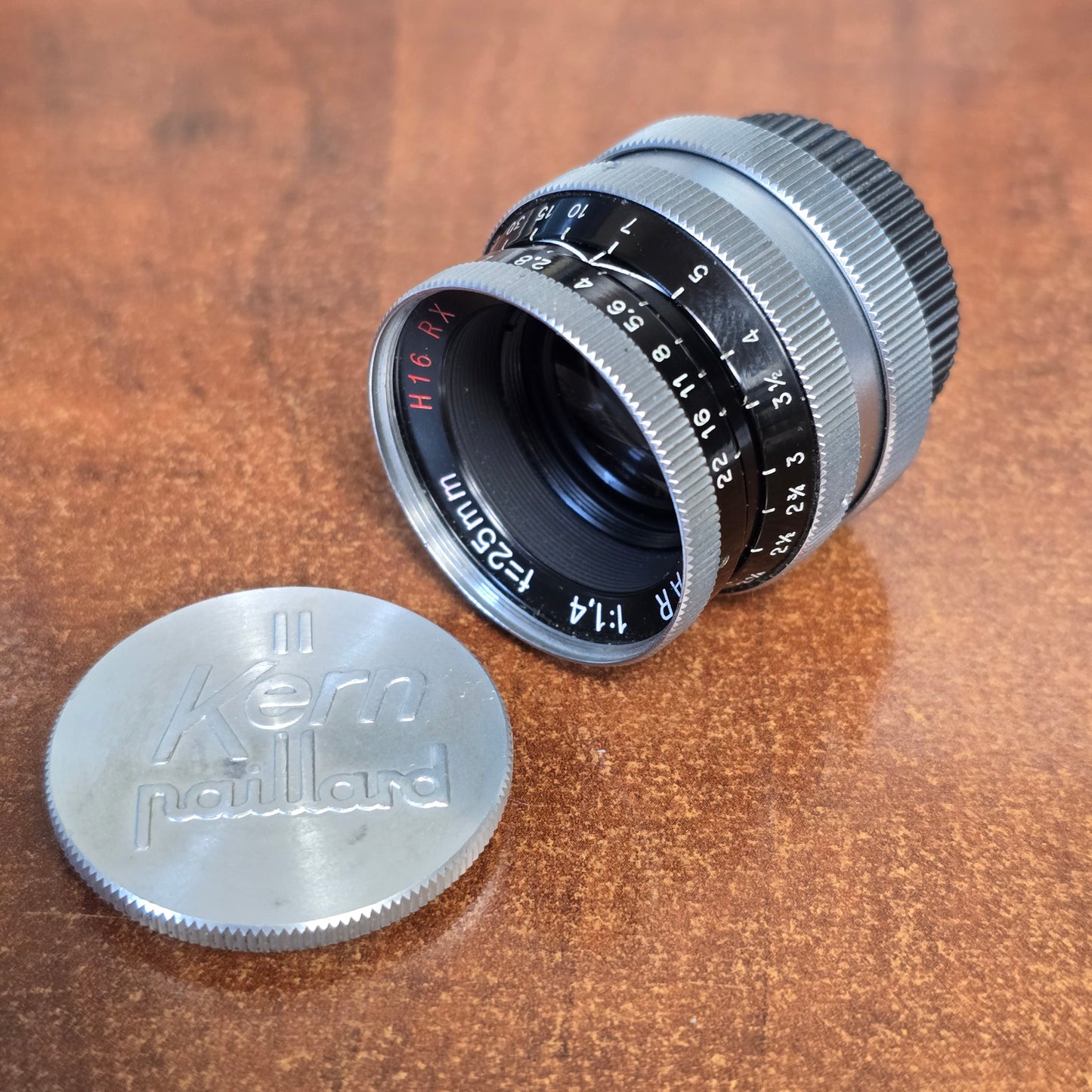 Switar 25mm f1.4 H16RX C-Mount Lens S# 660310