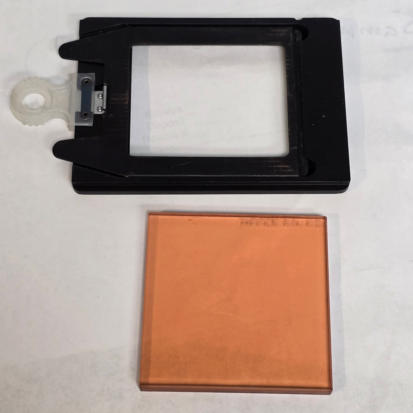 Arriflex 2"x2" Filter Tray Holder with 2"x2" 85 Glass Filter