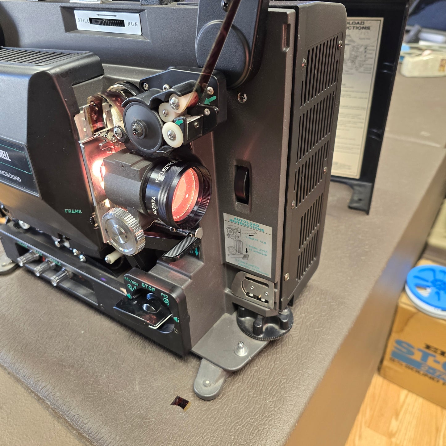 Eiki / Bell & Howell Filmosound 3585 16mm Autoload Sound Projector S# 12008