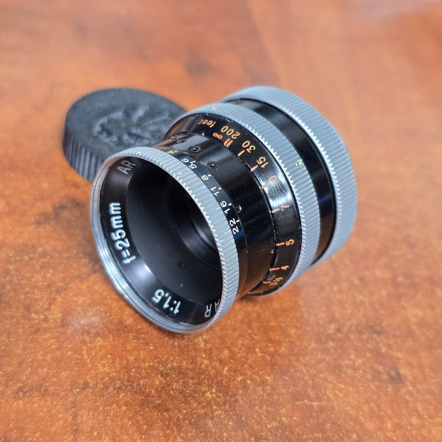 Switar 25mm f1.5 AR Non Reflex C-Mount Lens S# 200258
