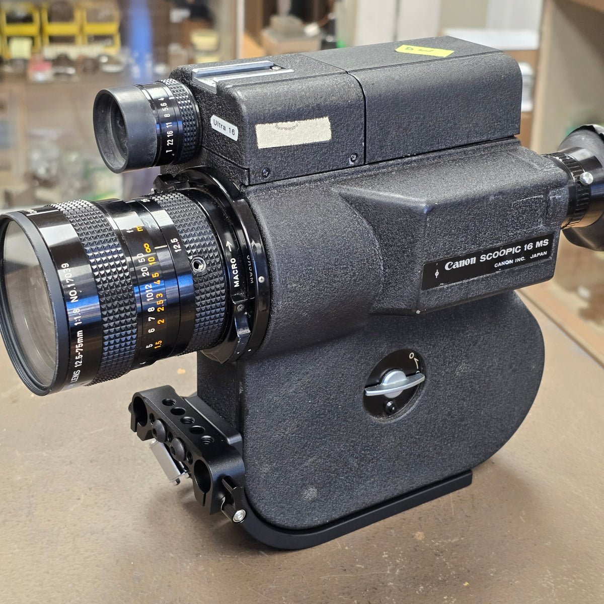 Canon Scoopic Base Plate with 15mm Rod Support System