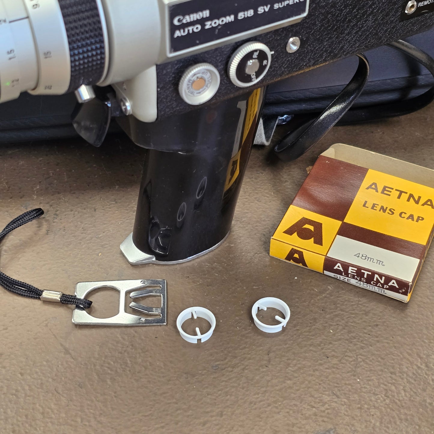 Canon 518 Auto Zoom SV (Special Version) Super 8mm Camera S# 163770