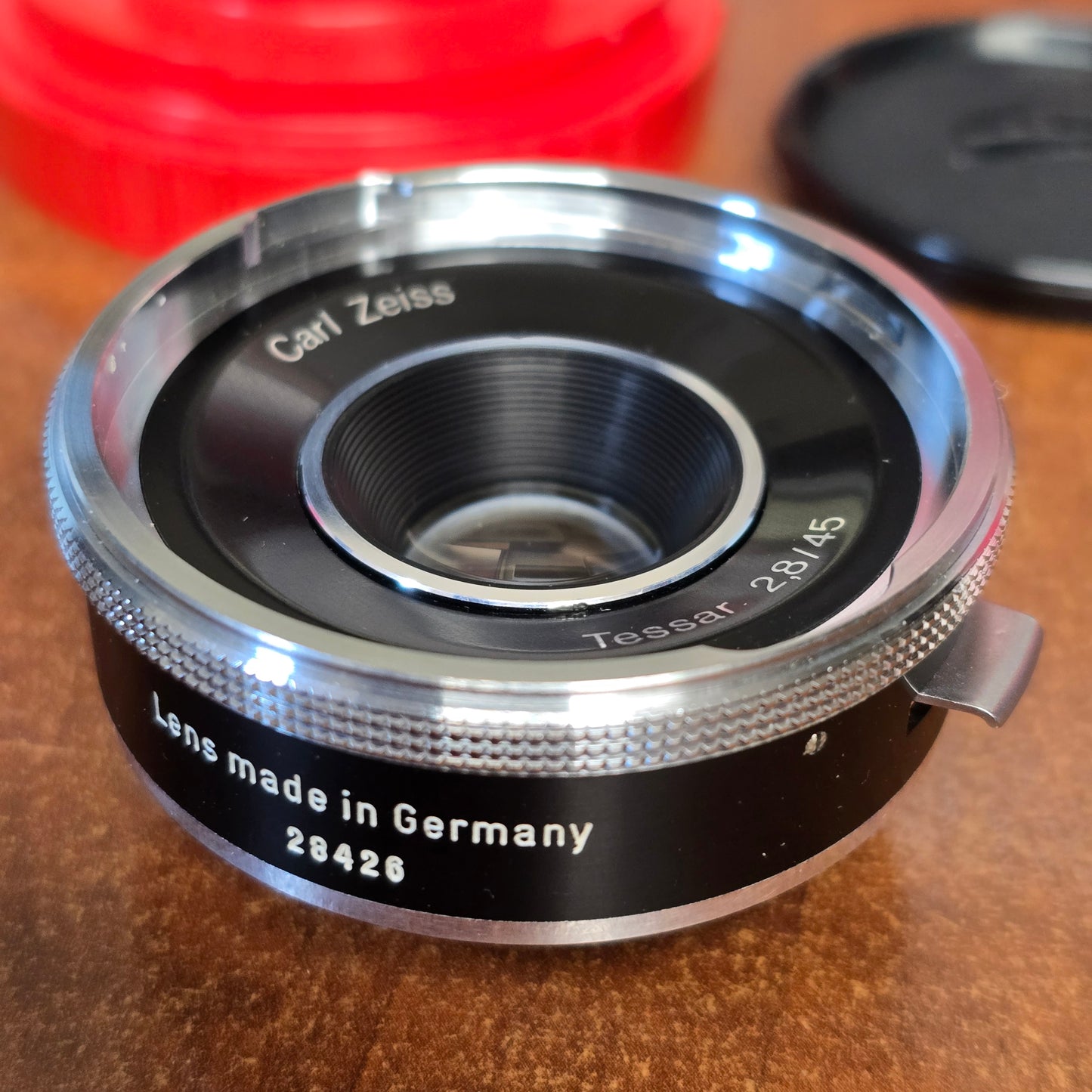 Carl Zeiss Tessar 45mm f/2.8 Lens Contaflex 126 Mount S# 28426