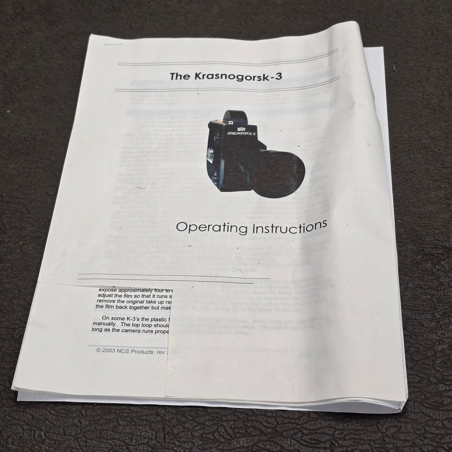 Krasnogorsk K-3 Super 16mm Camera S# 8702973 w/ Meteor 17-69mm Zoom lens S# 875659 with Case & Accessories