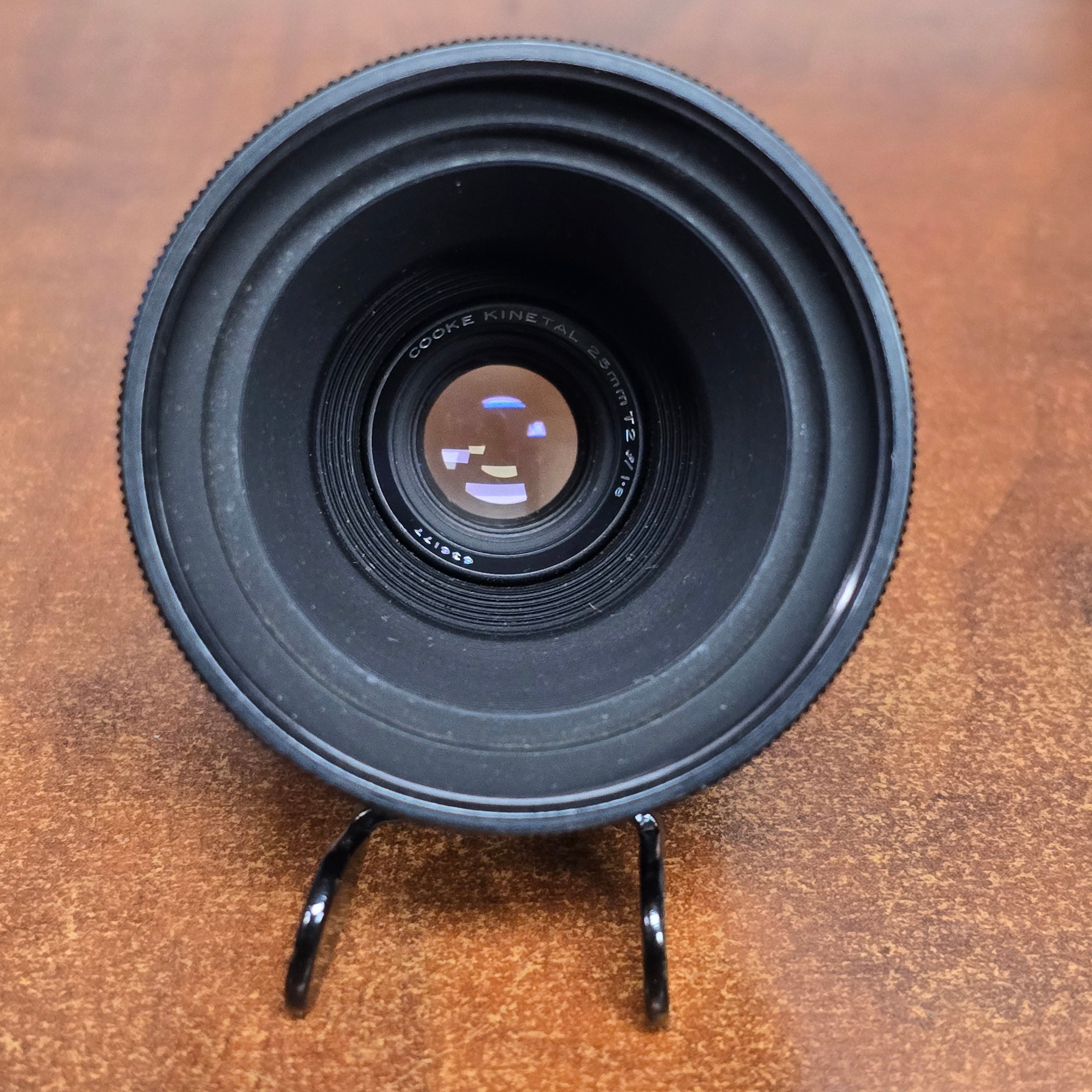 Cooke Kinetal 25mm T2 / f1.8 Arri Standard Mount Lens S