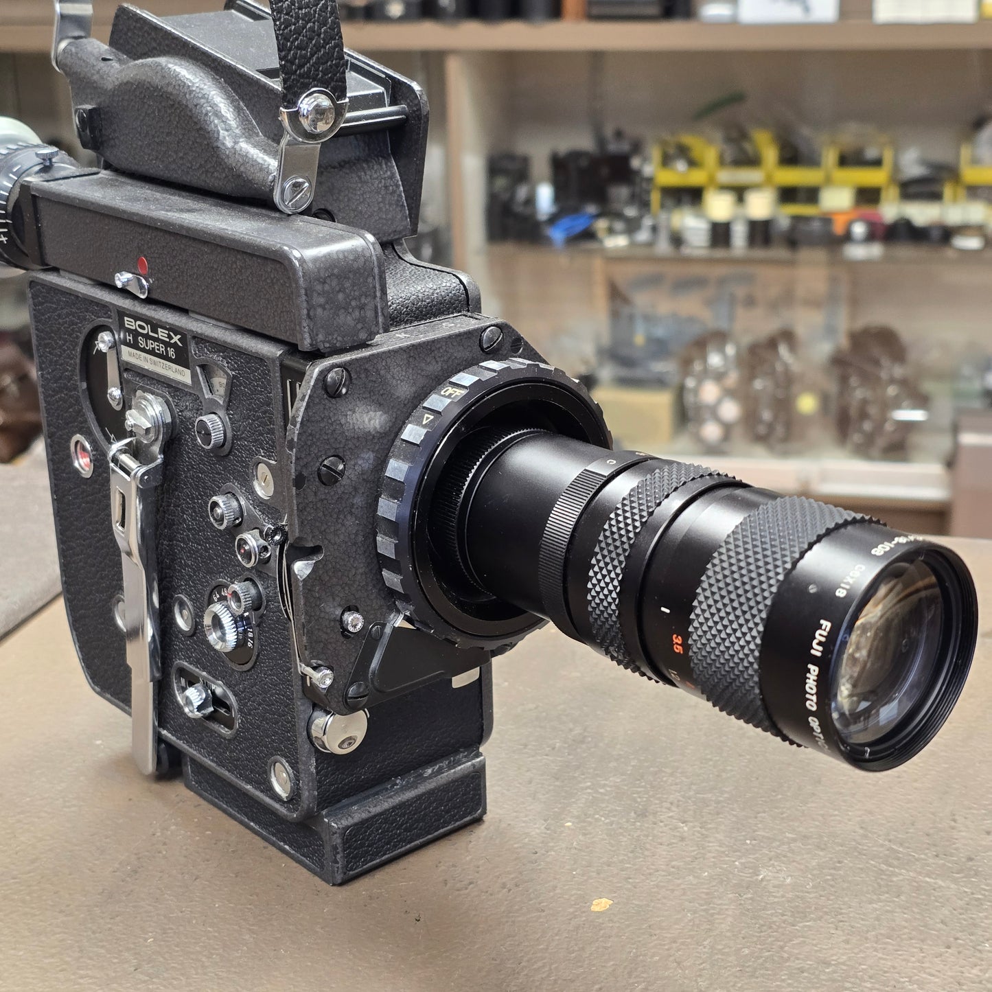 Fujinon-TV 18-108mm t/2.5 C6X18 C-Mount Zoom Lens S# 513893