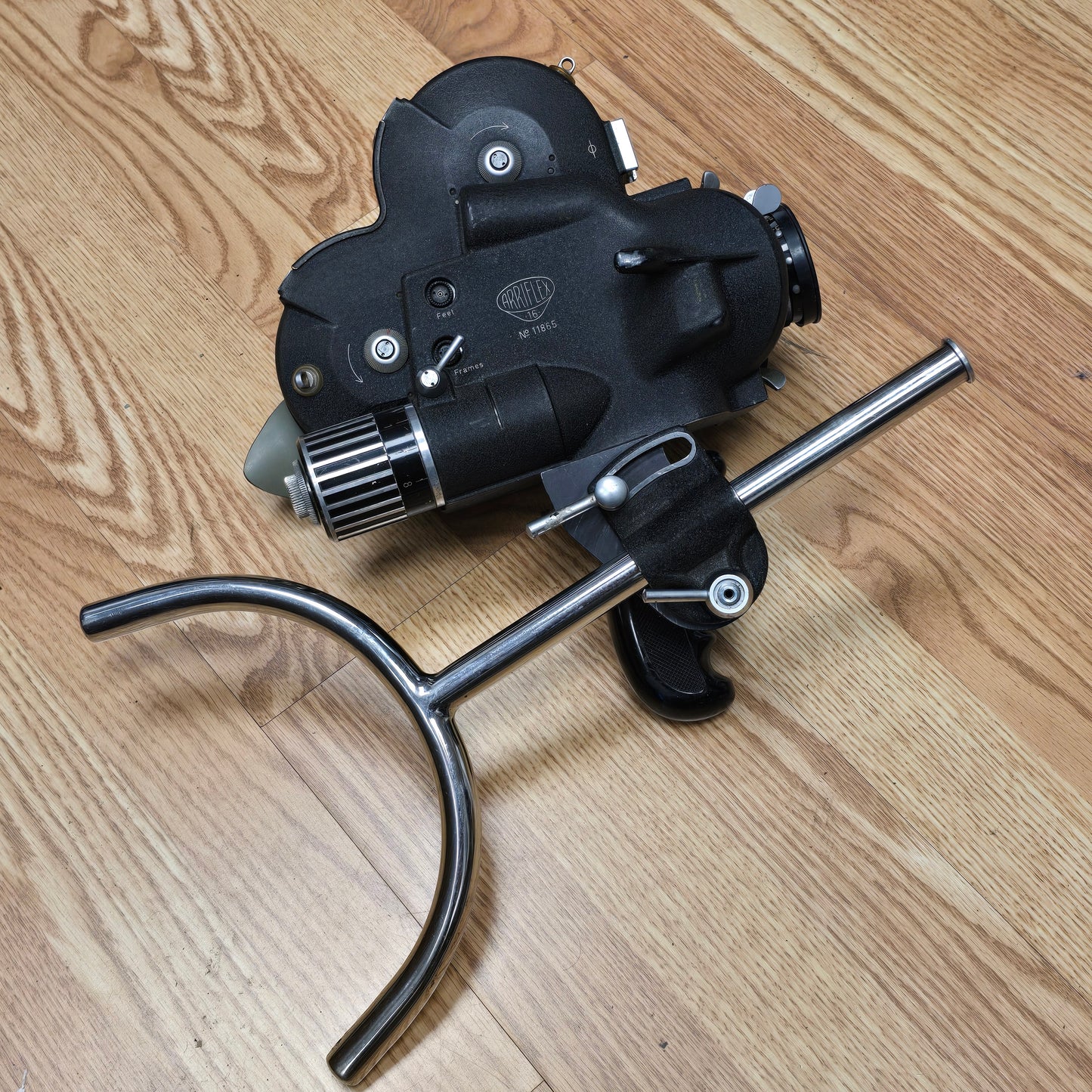 Arri Shoulder Support with Arri Pistol Grip Handgrip S# 870907