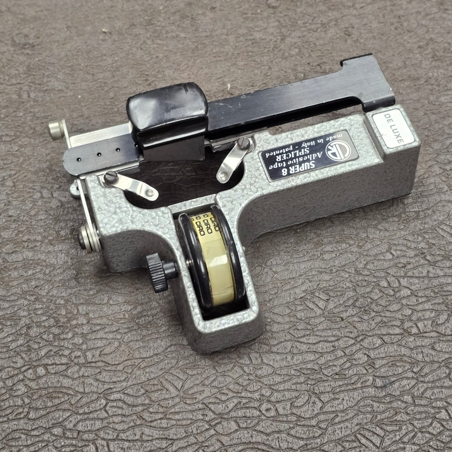 Costruzione Incollatrici Rapide-Roma CIR Deluxe Matrix Super 8mm Tape Splicer