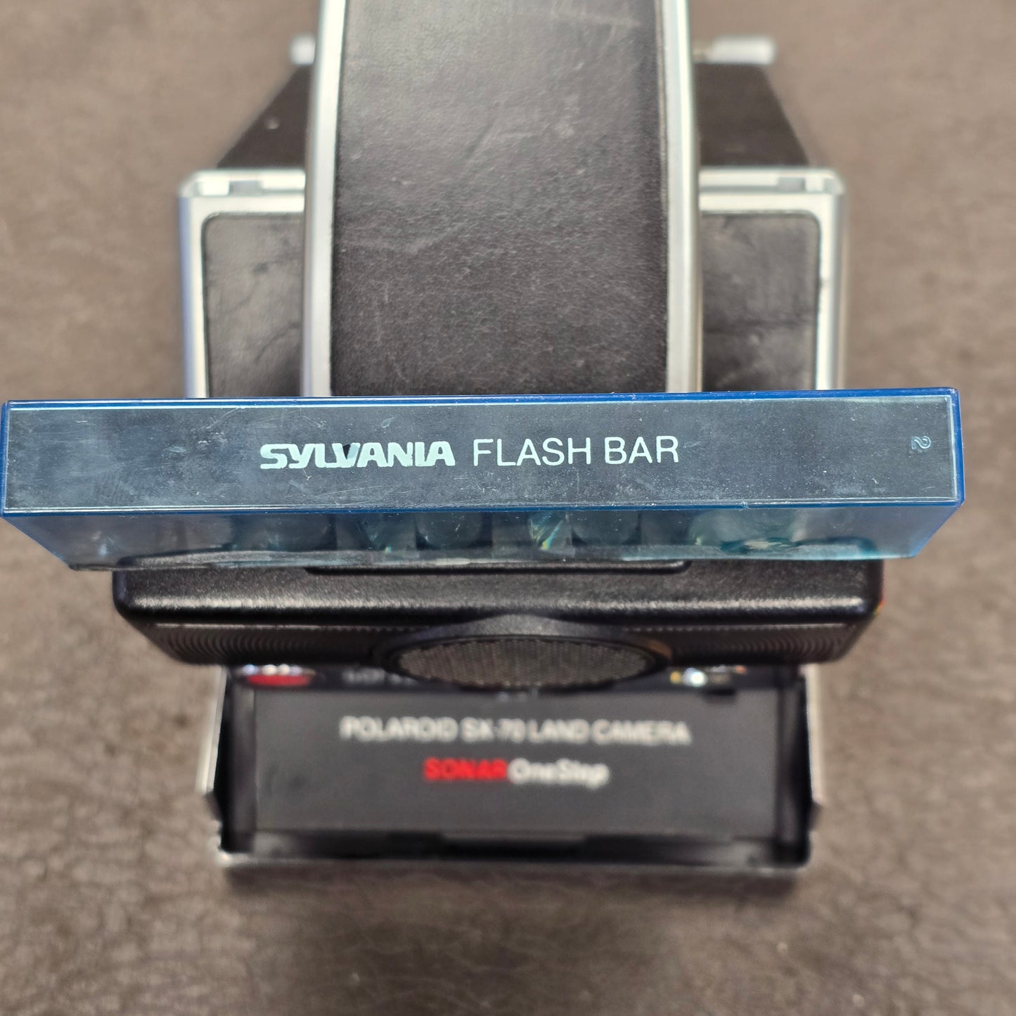 Polaroid SX-70 Land Camera Sonar One Step with Flash & Manual