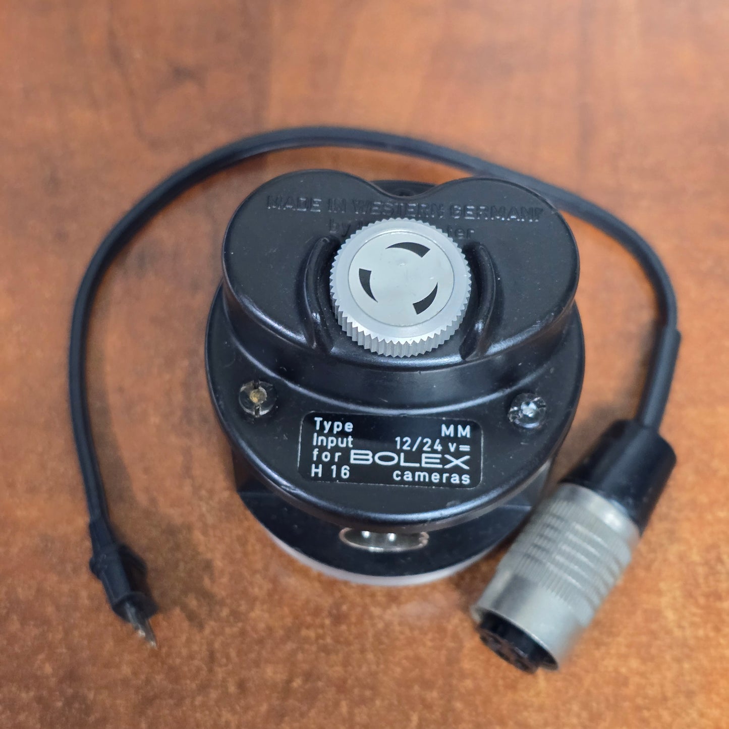 Bolex MM Type Magazine Motor with Cable for 400' Bolex Magazine S# K09221