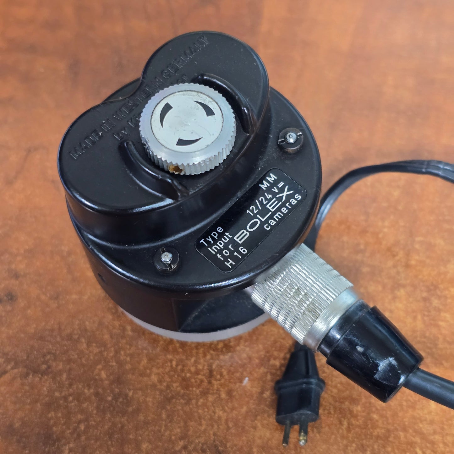 Bolex MM Type Magazine Motor with Cable for 400' Bolex Magazine S# K014905