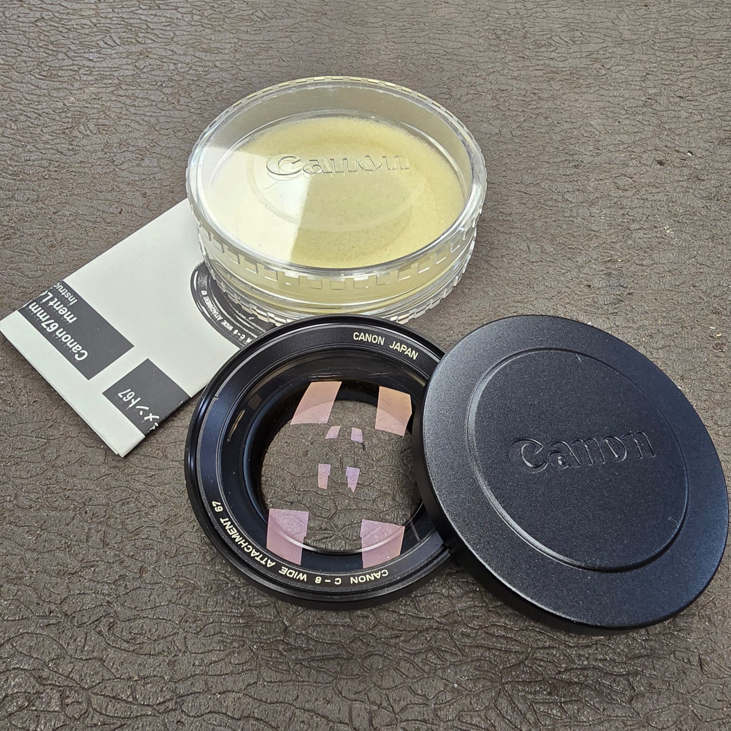 Canon C-8 Wide Angle Attachment 67mm for Canon Scoopic Cameras