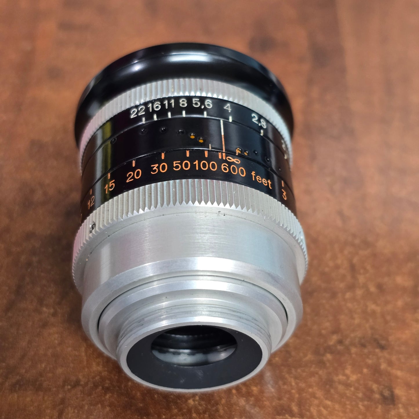 Pizar 50mm f1.8 H16RX C-Mount Lens S# 757947