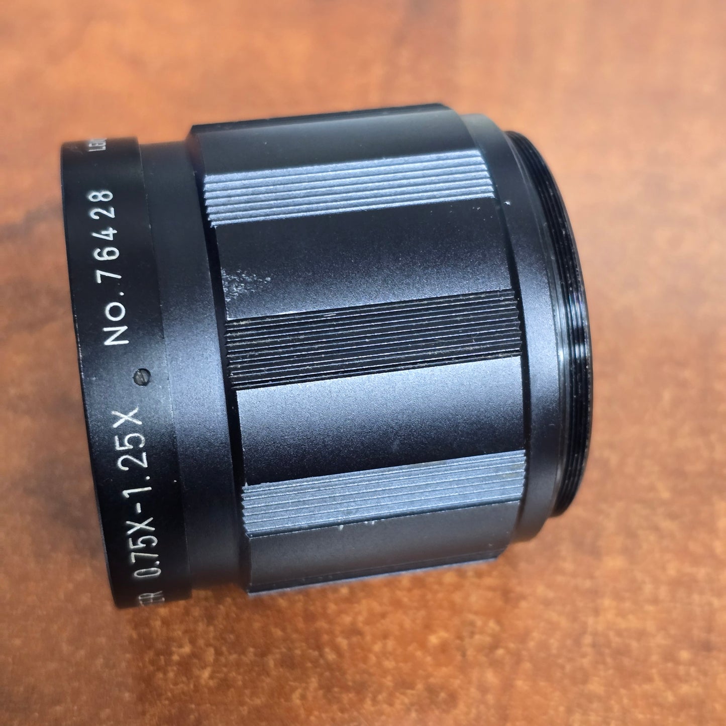 Sun 16mm Zoom Converter-16 0.75-125X Screw On Lens converter for Eiki 50mm Lens S# 76428