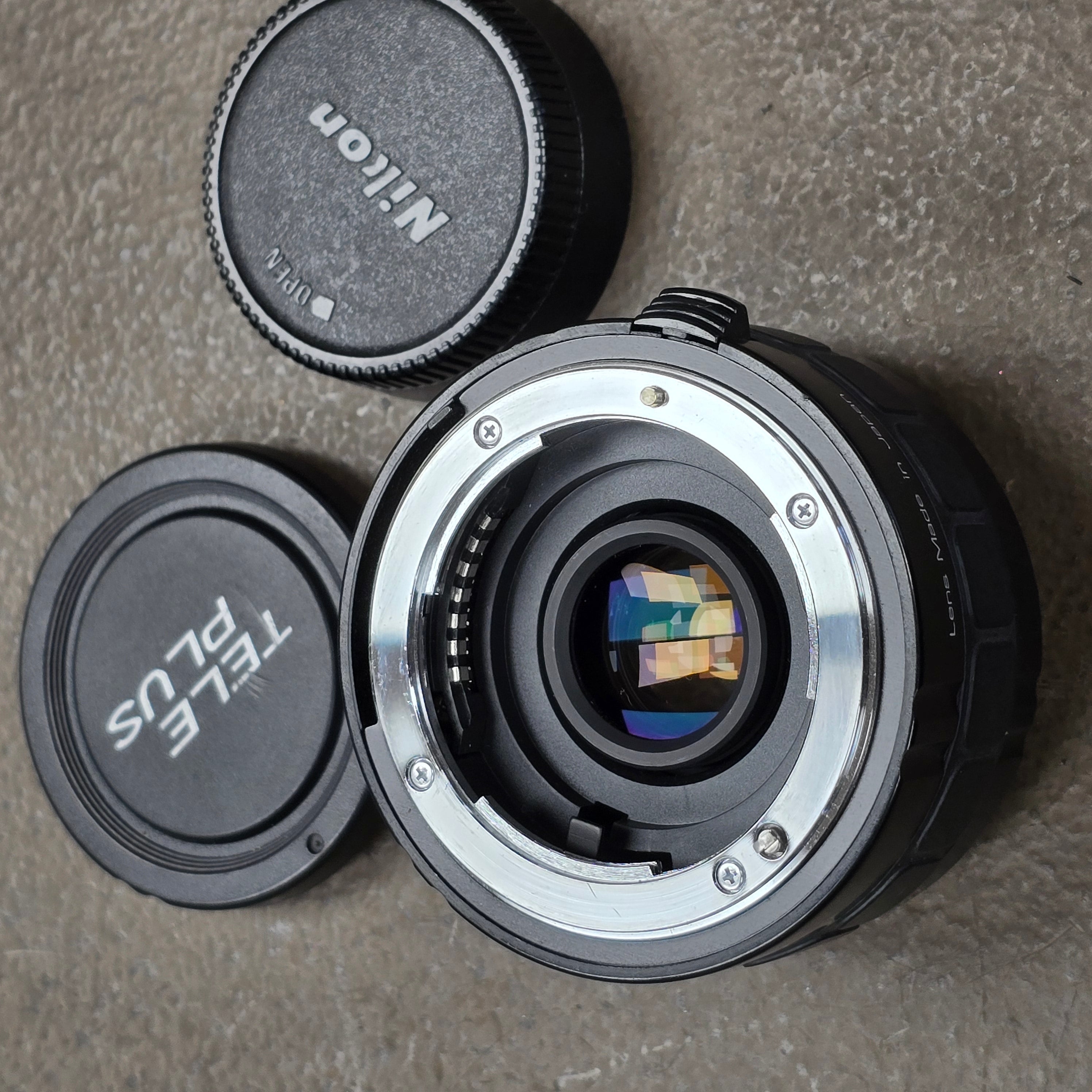 Kenko Tokina N-AFd 2x converter for NIKON Teleplus MC 7 – Du