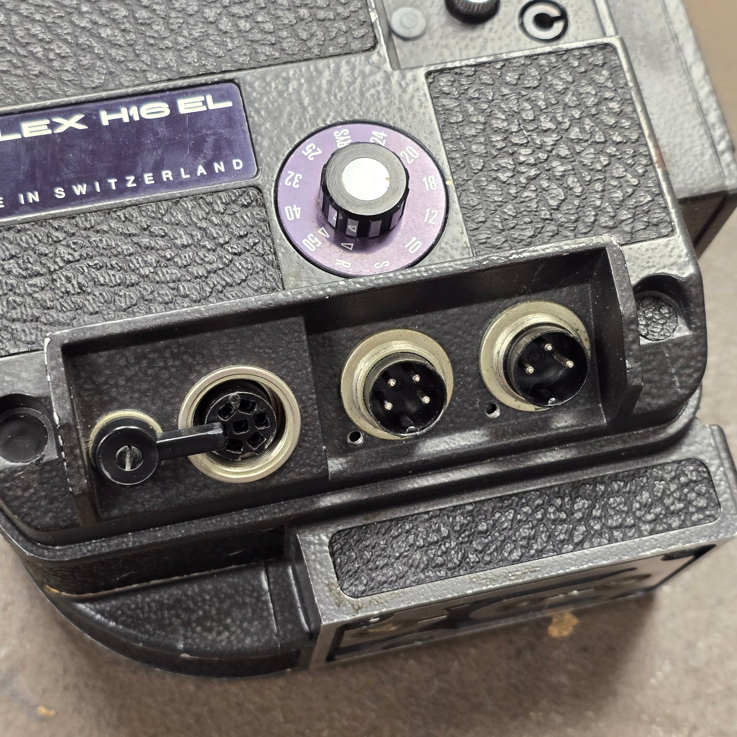 Bolex EL Super 16mm Camera Package with Tested Super 8 Custom Cage & Grip Batteries S# 310894